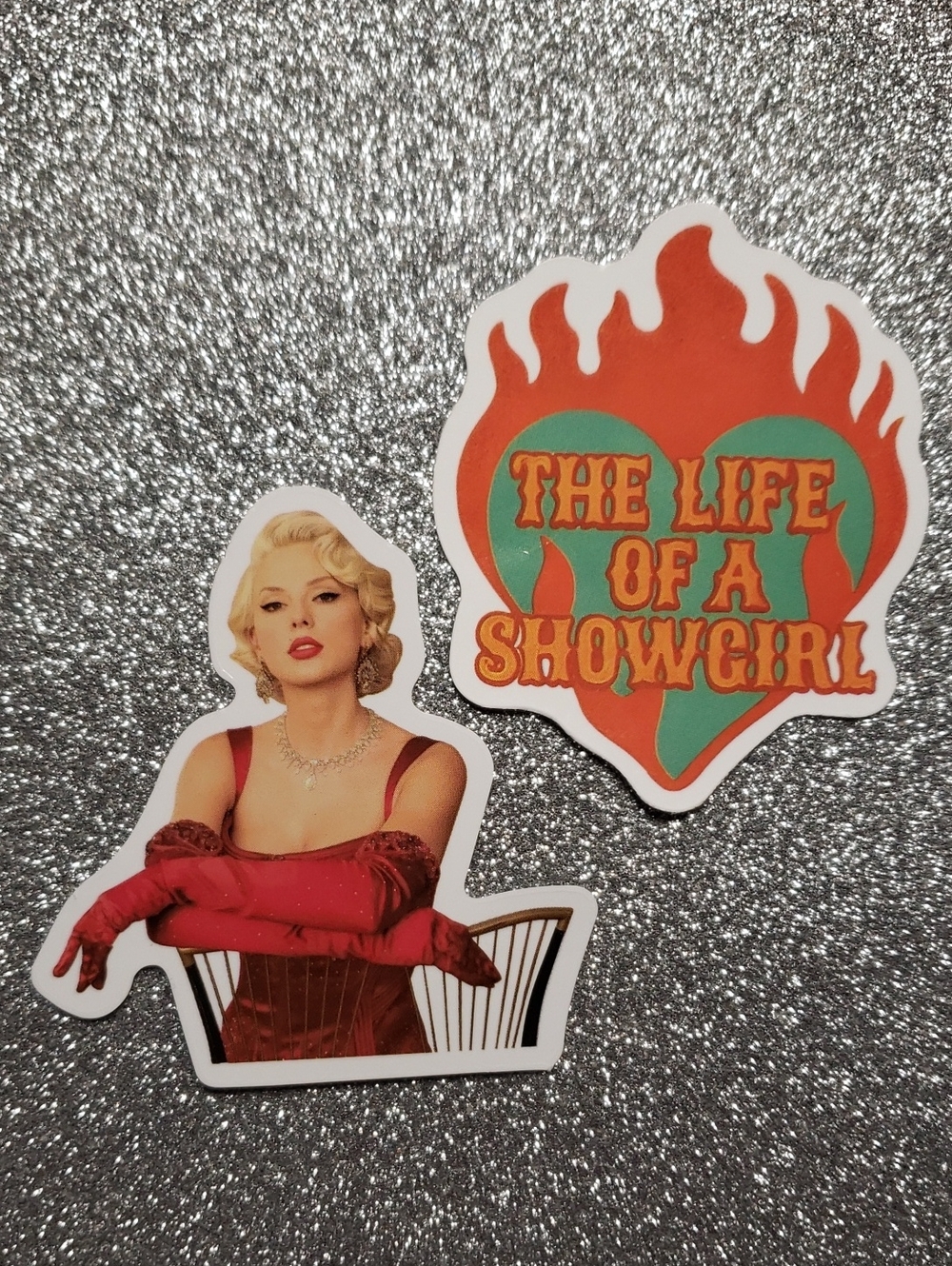 10/$10 Taylor Swift SHOWGIRL Waterproof Sticker